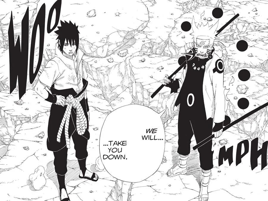 Original manga panel, for reference