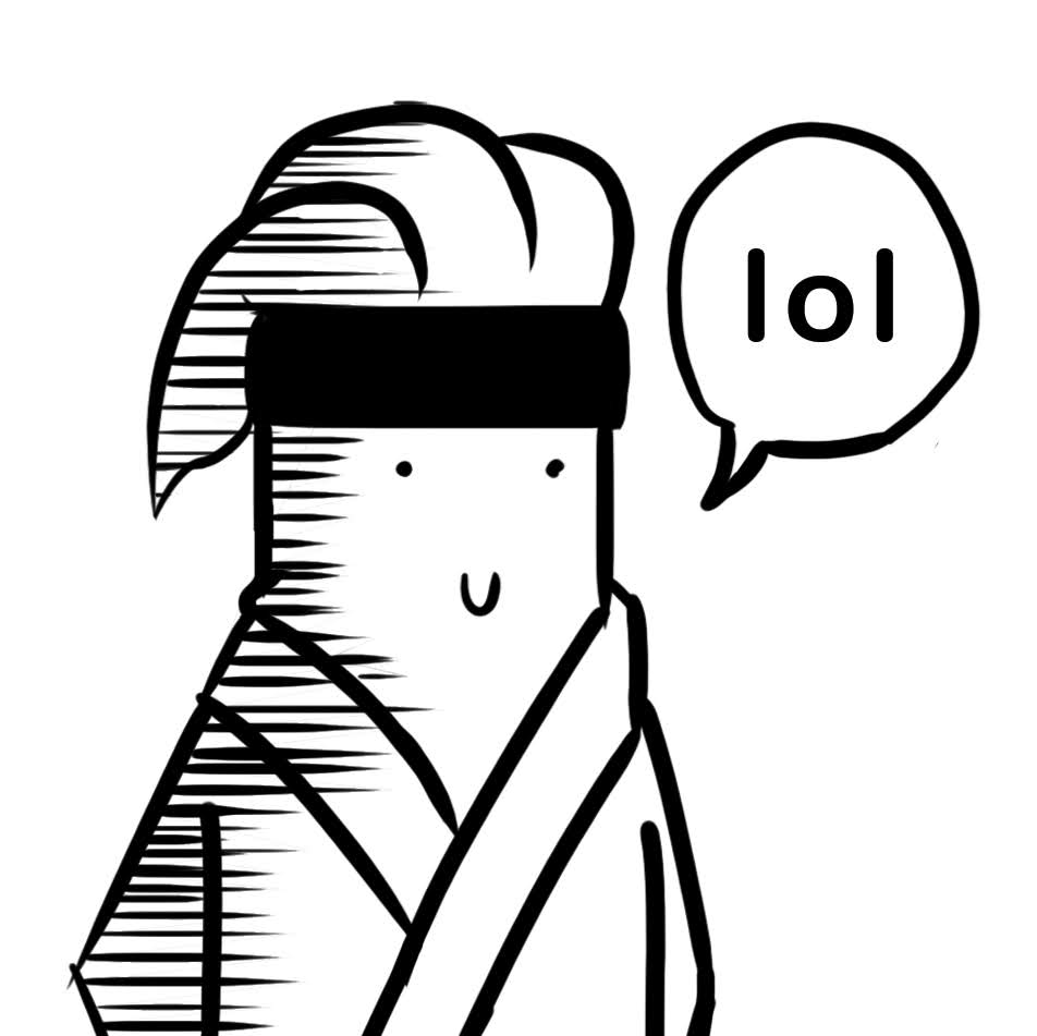 Merla laughing at you for challenging her